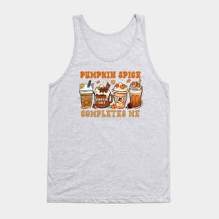 Pumpkin Spice Shirt Coffee Lover Shirt Tank Top